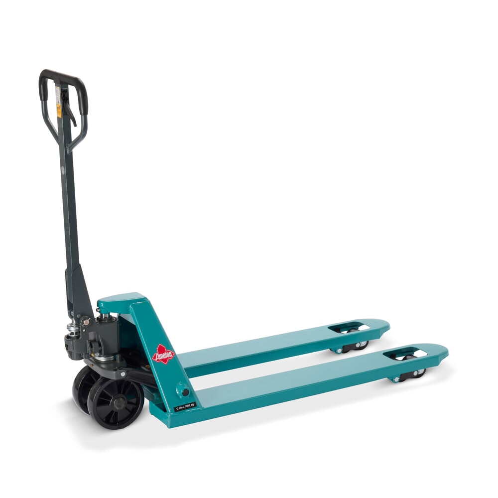 Illustration du produit: Transpalette manuel Ameise® PTM 3.0 capacité de charge 3 000 kg, longueur des fourches 1 150 mm, polyuréthane, galets tandem