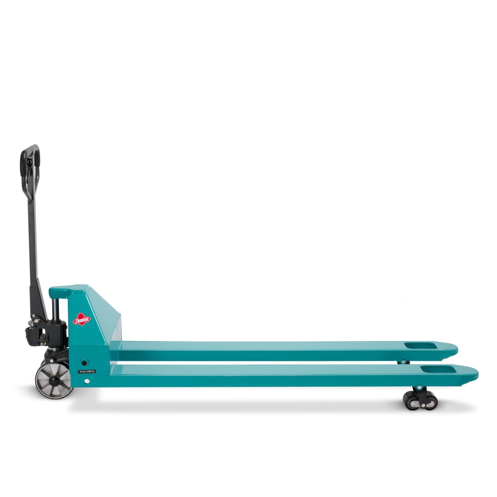 Produktabbildung Nr. 7: Transpalette manuel Ameise® PTM 3.5 capacité de charge 3 500 kg, longueur des fourches 1 800 mm, polyuréthane, galets tandem