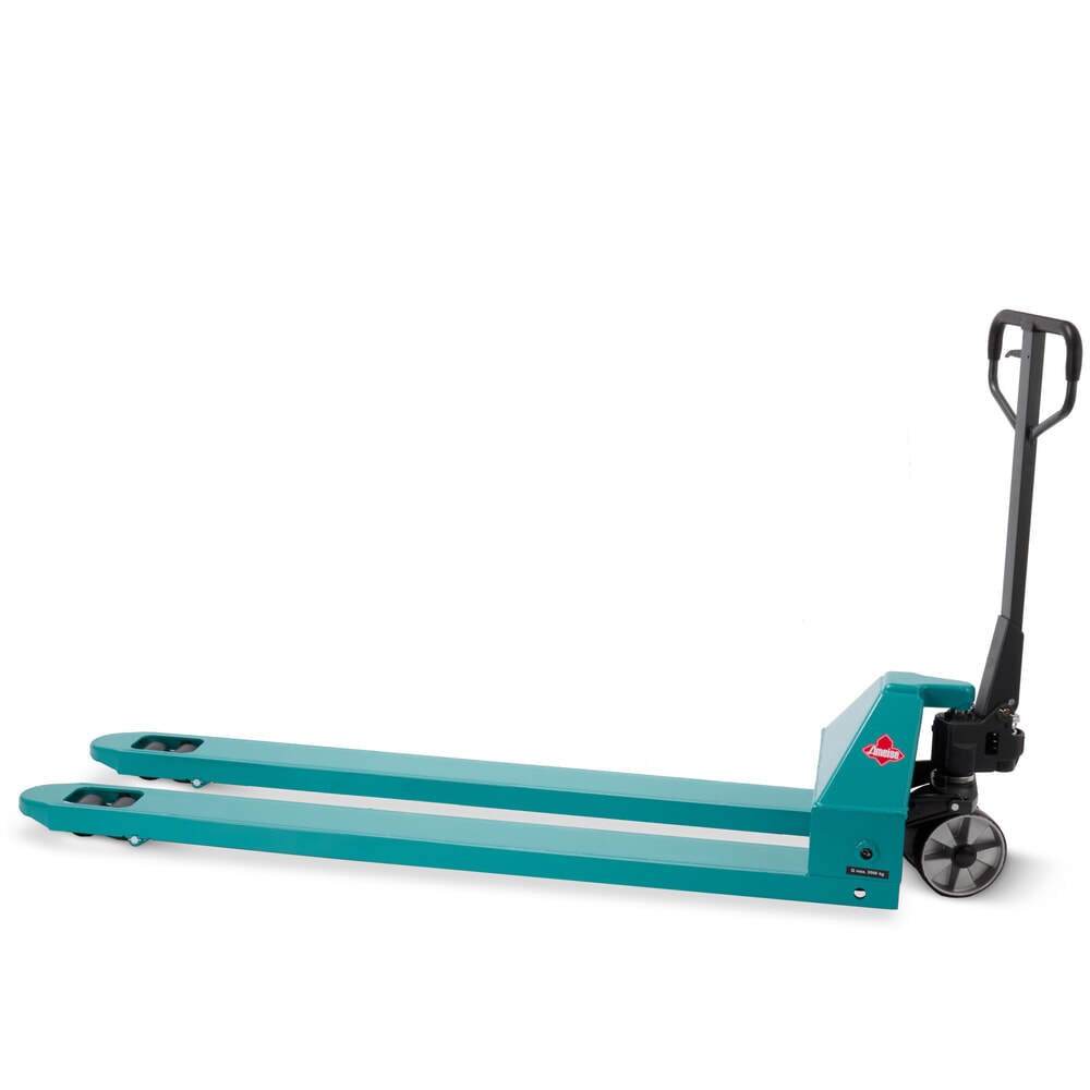 Produktabbildung Nr. 10: Transpalette manuel Ameise® PTM 3.5 capacité de charge 3 500 kg, longueur des fourches 1 800 mm, polyuréthane, galets tandem