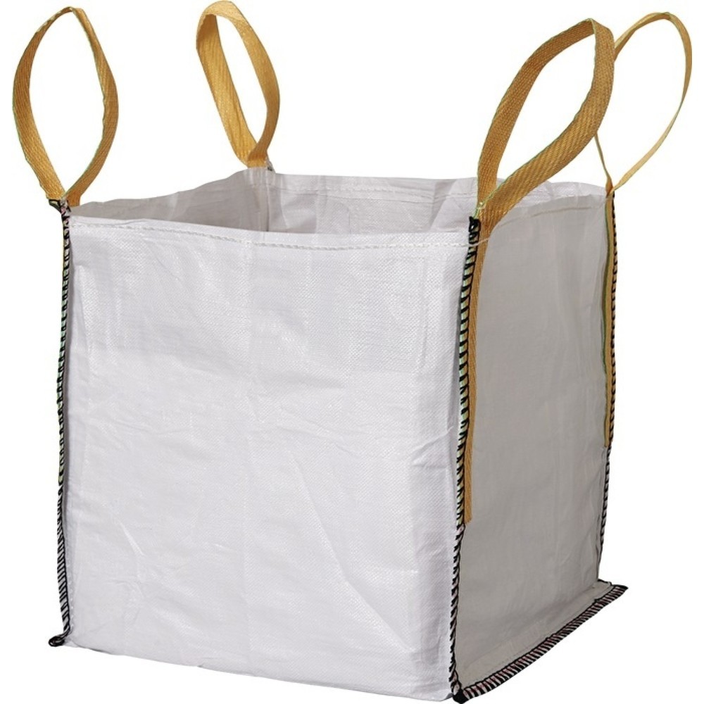 Produktabbildung: Transportsack Big Bag, Tragfähigkeit 1000 kg, Länge 600 mm Breite 600 mm Höhe 600 mm, Aufdruck: ohne