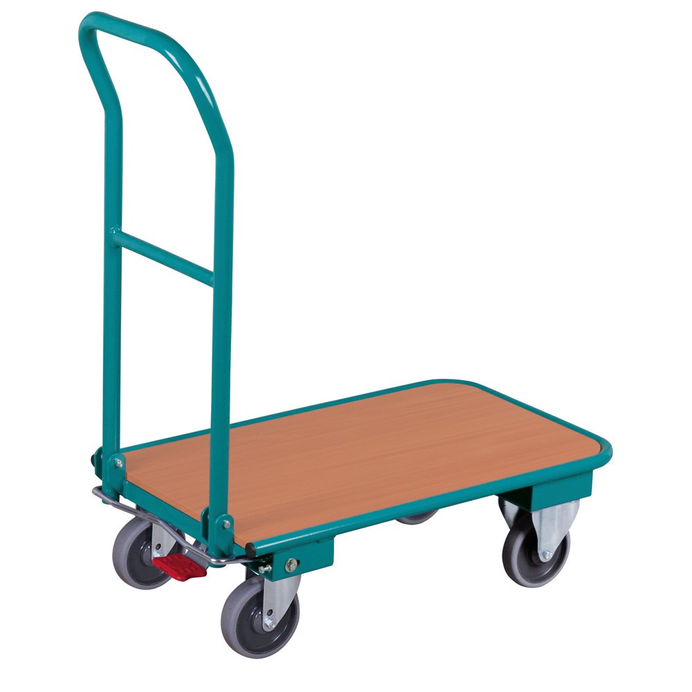 Produktabbildung Nr. 1: Transportwagen Ameise®, klappbar, TK 250 kg, Ladefläche BxT 600 x 900 mm, mit Zentralbremse