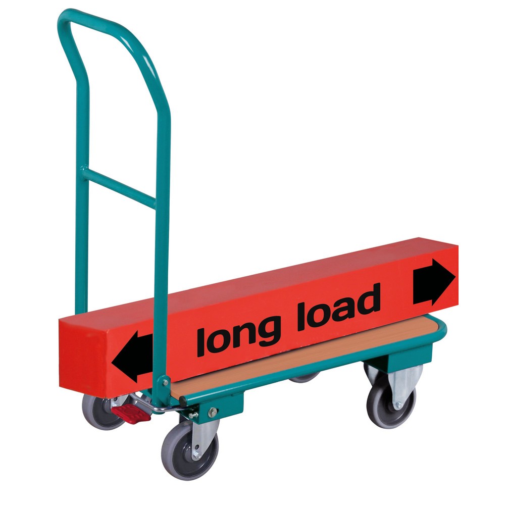 Produktabbildung Nr. 4: Transportwagen Ameise®, klappbar, TK 250 kg, Ladefläche BxT 600 x 900 mm, mit Zentralbremse