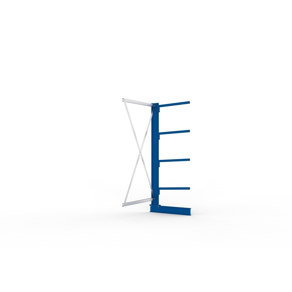 Produktabbildung Nr. 2: Travée auxiliaire de rayonnage cantilever META, unilatéral, capacité de charge par bras 140 kg, H x l x P 2 000 x 1 094 x 810 mm