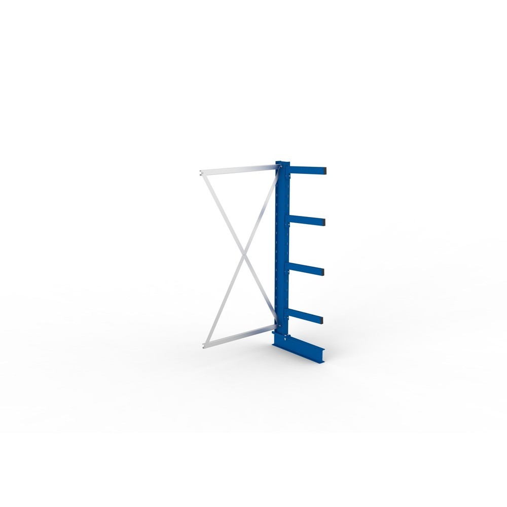 Produktabbildung Nr. 4: Travée auxiliaire de rayonnage cantilever META, unilatéral, capacité de charge par bras 430 kg, H x l x P 2 000 x 1 030 x 730 mm