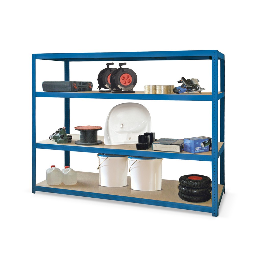 Illustration du produit: Rayonnage grande portée, GF, capacité de charge 350 kg, H x l x P 1 600 x 1 500 x 600 mm