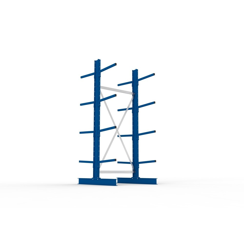 Produktabbildung Nr. 3: Module de base de rayonnage cantilever META, double accès, capacité de charge par bras 175 kg, H x l x P 2 500 x 1 094 x 1 220 mm
