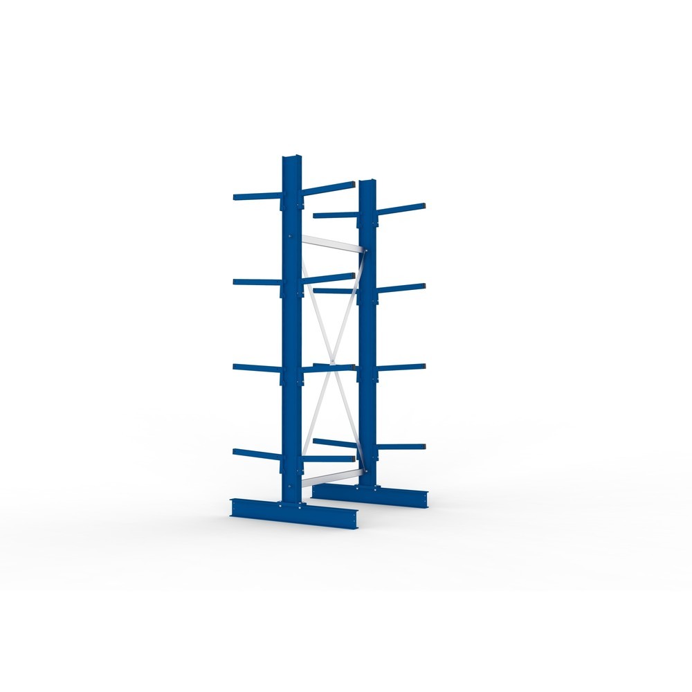 Produktabbildung Nr. 2: Module de base de rayonnage cantilever META, double accès, capacité de charge par bras 220 kg, H x l x P 2 500 x 1 094 x 1 020 mm