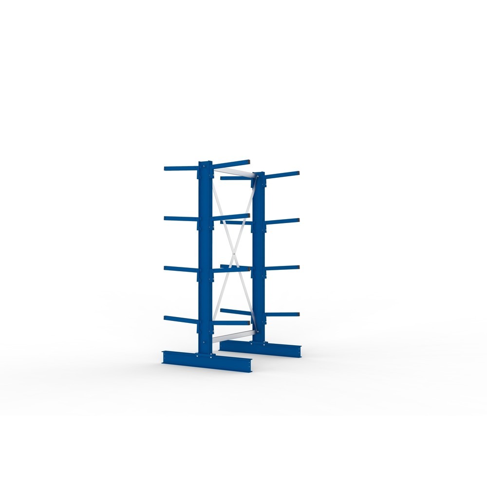 Produktabbildung Nr. 2: Module de base de rayonnage cantilever META, double accès, capacité de charge par bras 220 kg, H x l x P 2 000 x 1 094 x 1 020 mm
