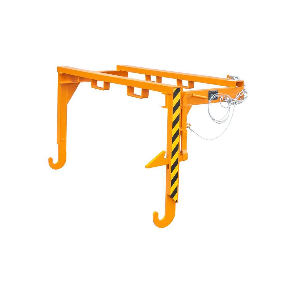 Produktabbildung: Traverse für Bauer® Stapelbarer Kippbehälter, Volumen 1,5 m³, RAL 2000 gelborange