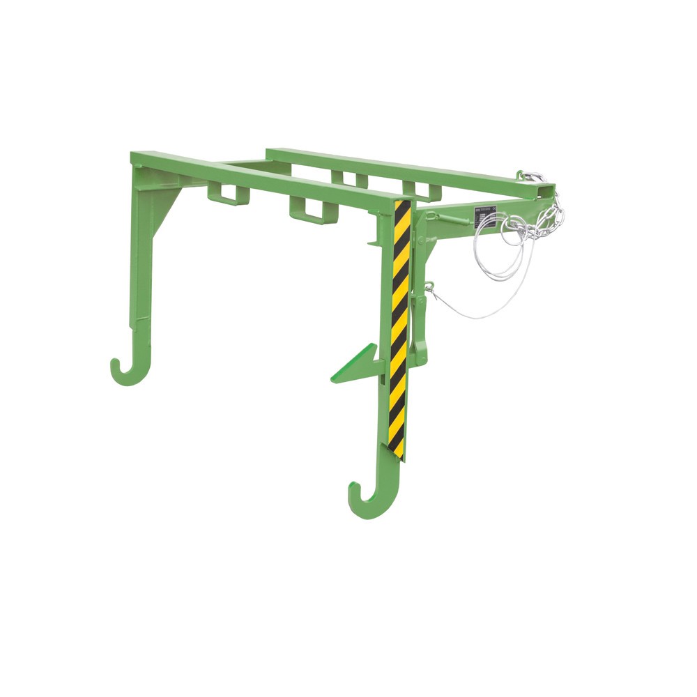 Produktabbildung: Traverse für Bauer® Stapelbarer Kippbehälter, Volumen 1,5 m³, RAL 6011 resedagrün
