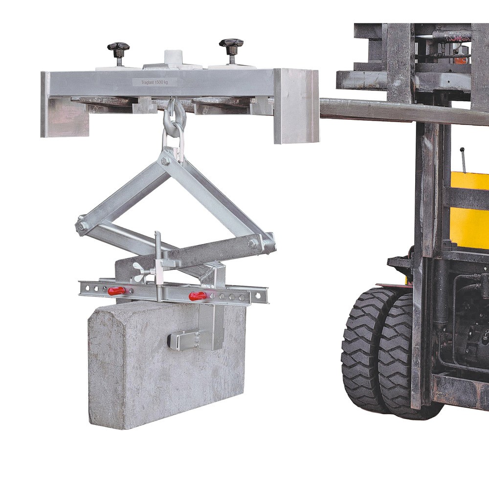Produktabbildung Nr. 2: Traverse pour chariot élévateur en aluminium, capacité de charge 1 500 kg