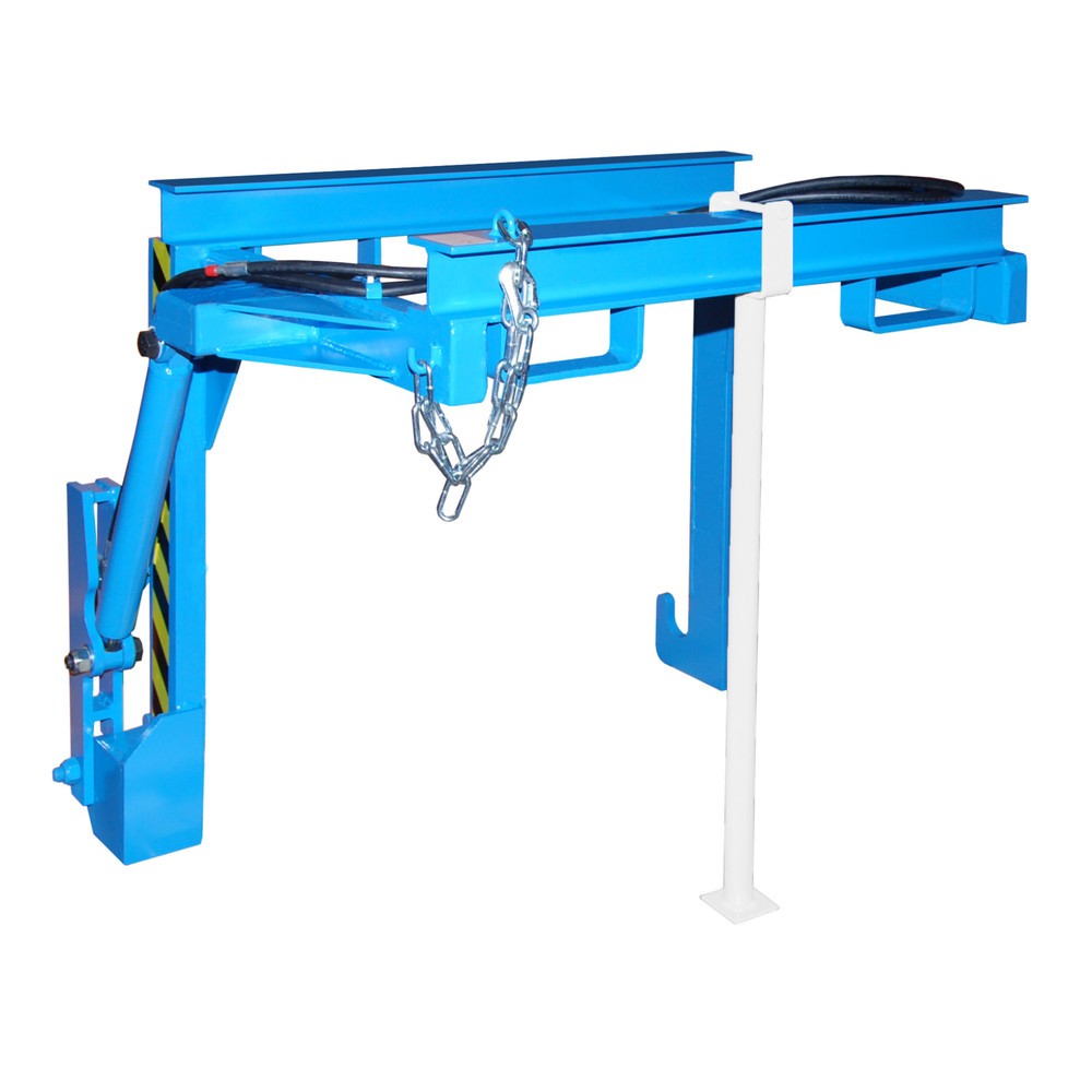 Produktabbildung: Traverse Typ BST-H für Bauer® stapelbare Kippbehälter, TK 2.000 kg, Volumen 0,9 m³, RAL 5012 lichtblau