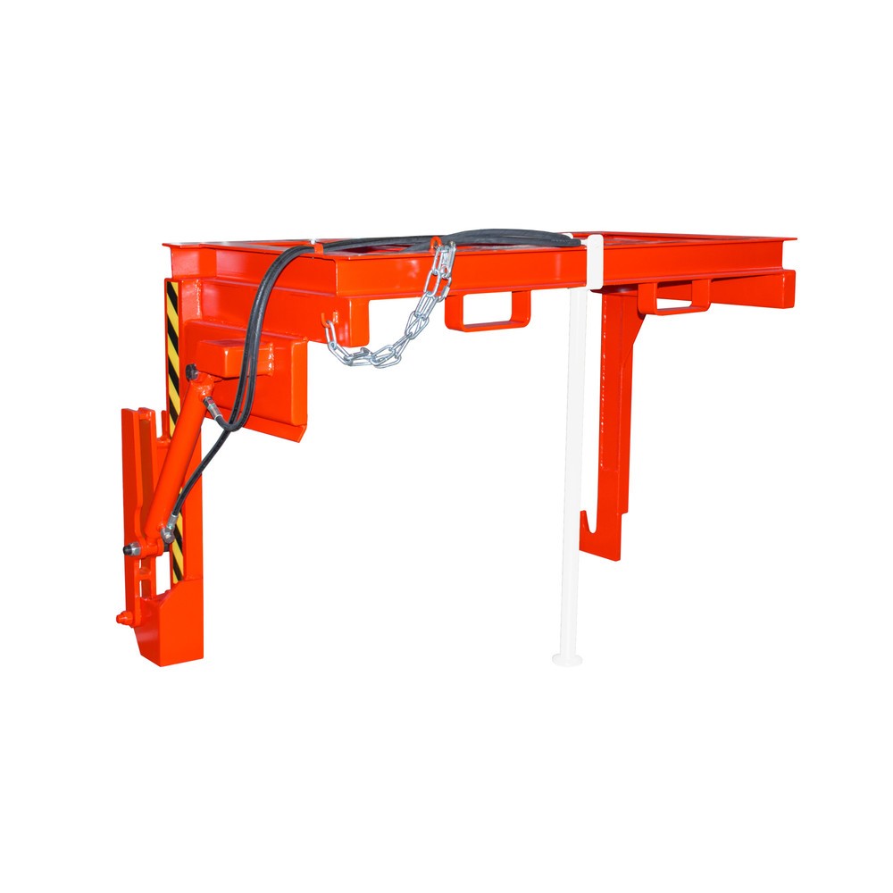 Produktabbildung: Traverse Typ BST-H für Bauer® stapelbare Kippbehälter, TK 2.000 kg, Volumen 1,5 m³, RAL 3000 feuerrot