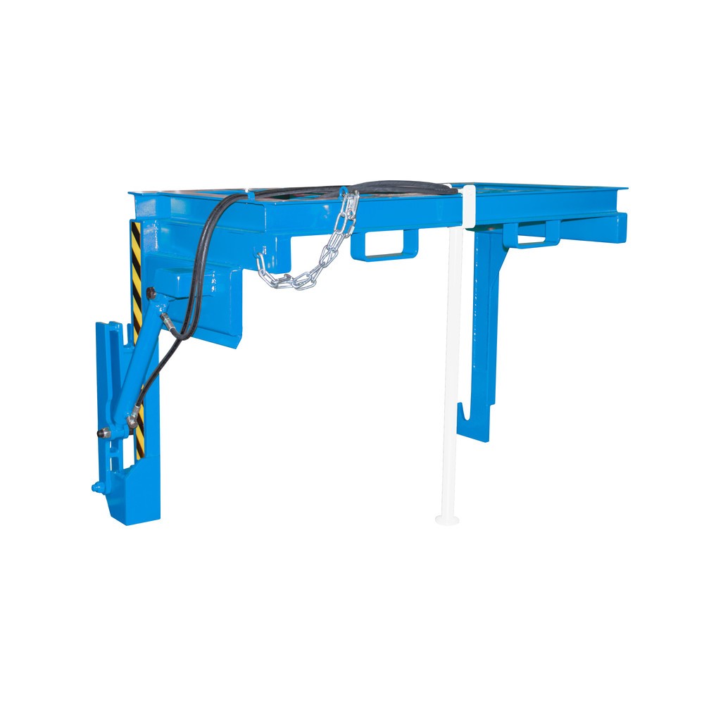 Produktabbildung: Traverse Typ BST-H für Bauer® stapelbare Kippbehälter, TK 2.000 kg, Volumen 1,5 m³, RAL 5012 lichtblau