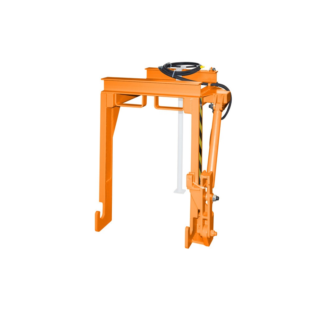 Illustration du produit: Traverse type BST-H pour benne basculante empilable, capacité de charge 500 kg, volume 0,3 m³, RAL 2000 jaune orange