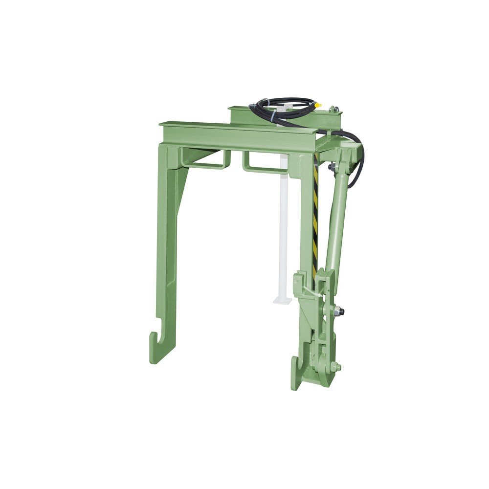 Illustration du produit: Traverse type BST-H pour benne basculante empilable, capacité de charge 500 kg, volume 0,3 m³, RAL 6011 vert réséda