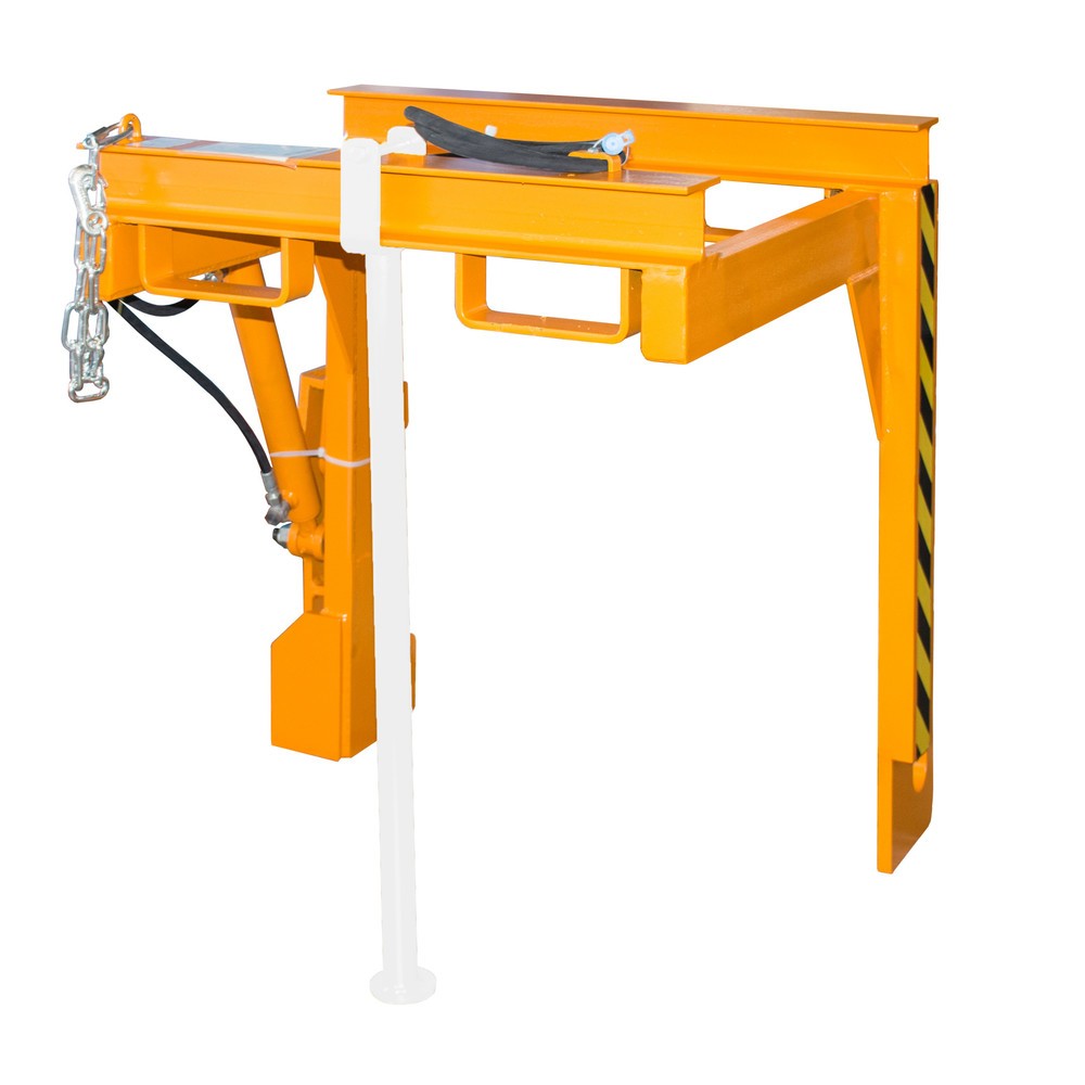 Illustration du produit: Traverse type BST-H pour benne basculante empilable, capacité de charge 1 500 kg, volume 0,7 m³, RAL 2000 jaune orange