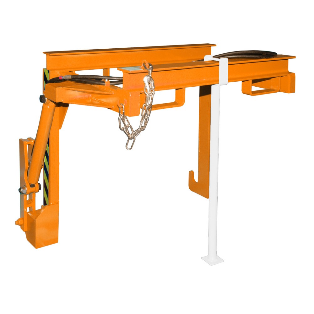 Illustration du produit: Traverse type BST-H pour benne basculante empilable, capacité de charge 2 000 kg, volume 0,9 m³, RAL 2000 jaune orange