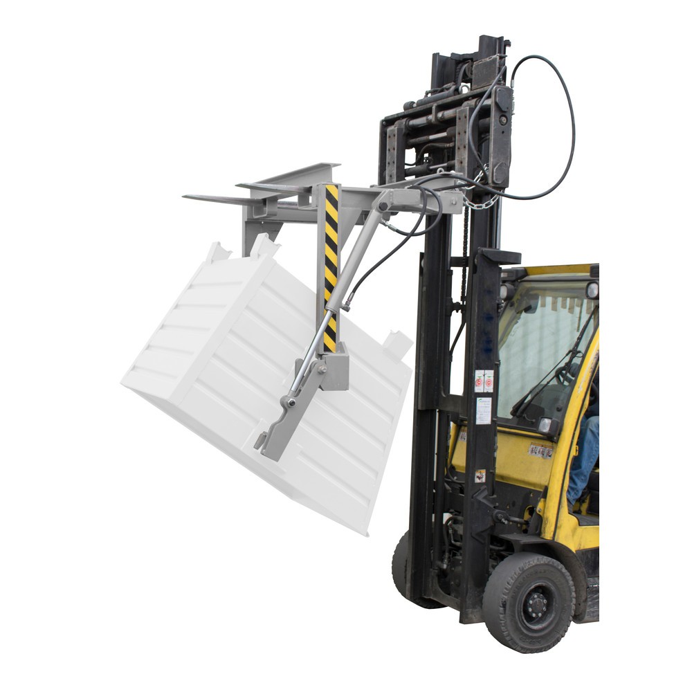 Produktabbildung Nr. 2: Traverse type BST-H pour benne basculante empilable, capacité de charge 2 000 kg, volume 0,9 m³, RAL 7005 gris souris