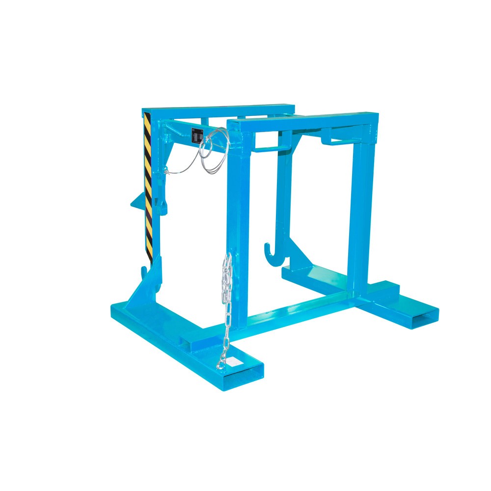 Illustration du produit: Traverse type BST-U pour benne basculante empilable, capacité de charge 1 500 kg, volume 0,7 m³, RAL 5012 bleu clair
