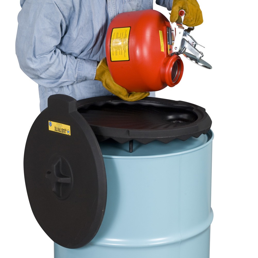Produktabbildung Nr. 2: Trémie pour fûts asecos® en PE, sans couvercle