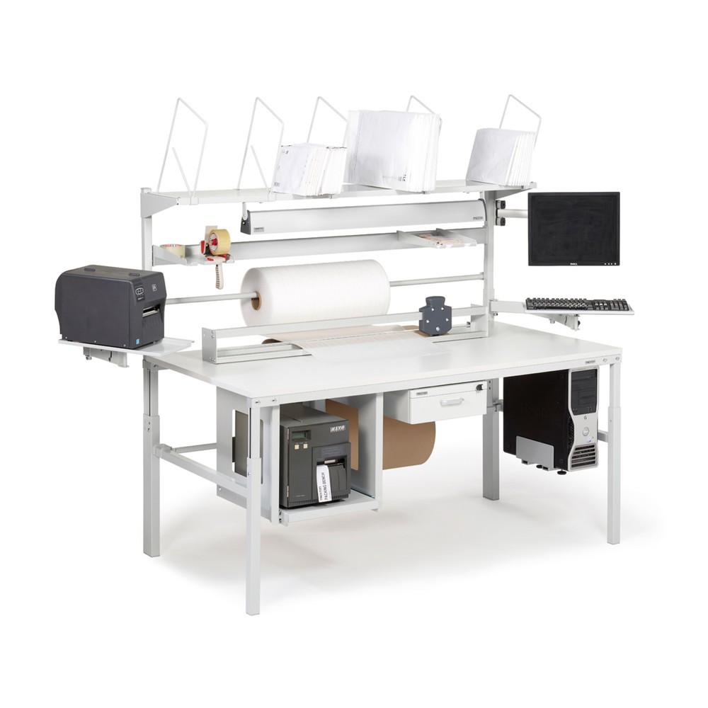 Produktabbildung Nr. 2: TRESTON Packtisch,Typ TPB, manuelle Höhenverstellung 650 - 900 mm