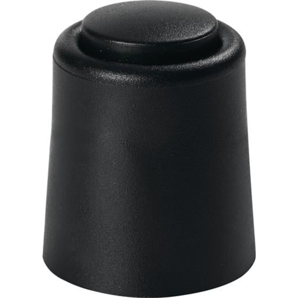 N° de l'image du produit 2 : Türpuffer, schwarz, Ø 29 mm Höhe 35 mm, Dübelmontage