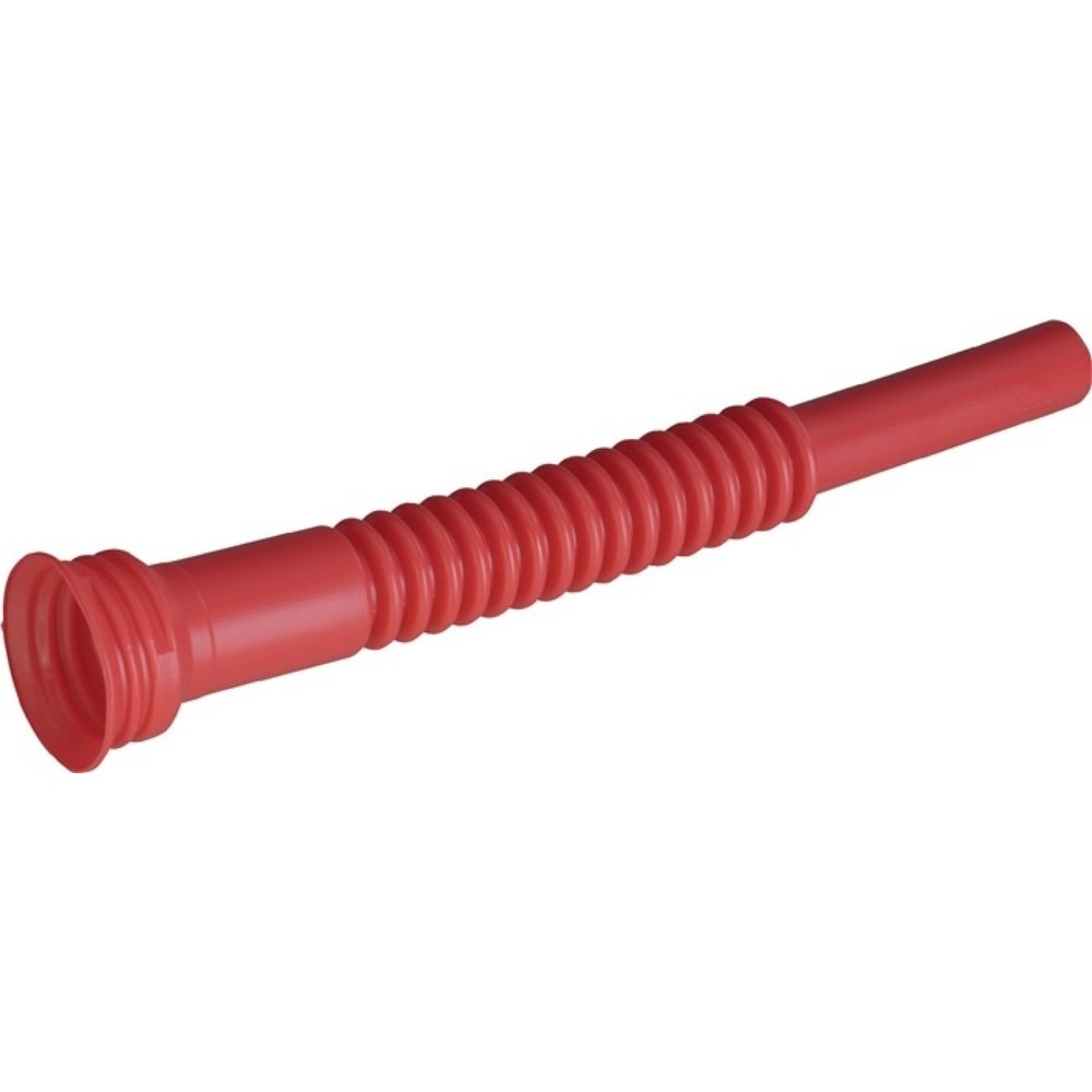 Illustration du produit: Tube verseur longueur 275 mm flexible rouge HÜNERSDORFF