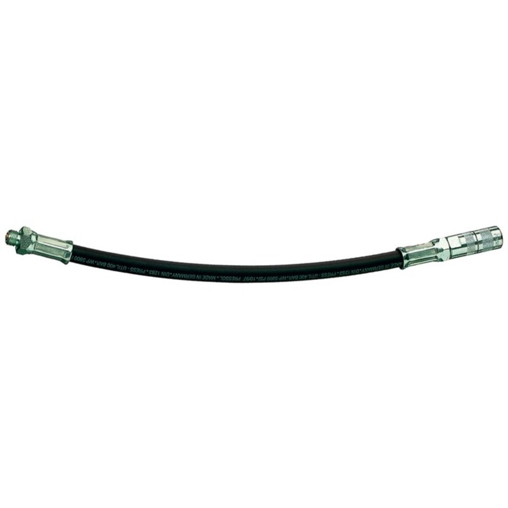 Illustration du produit: Tuyau métallique D. extérieur 11 mm longueur 0,3 m M10 x 1 noir caoutchouc PRESS