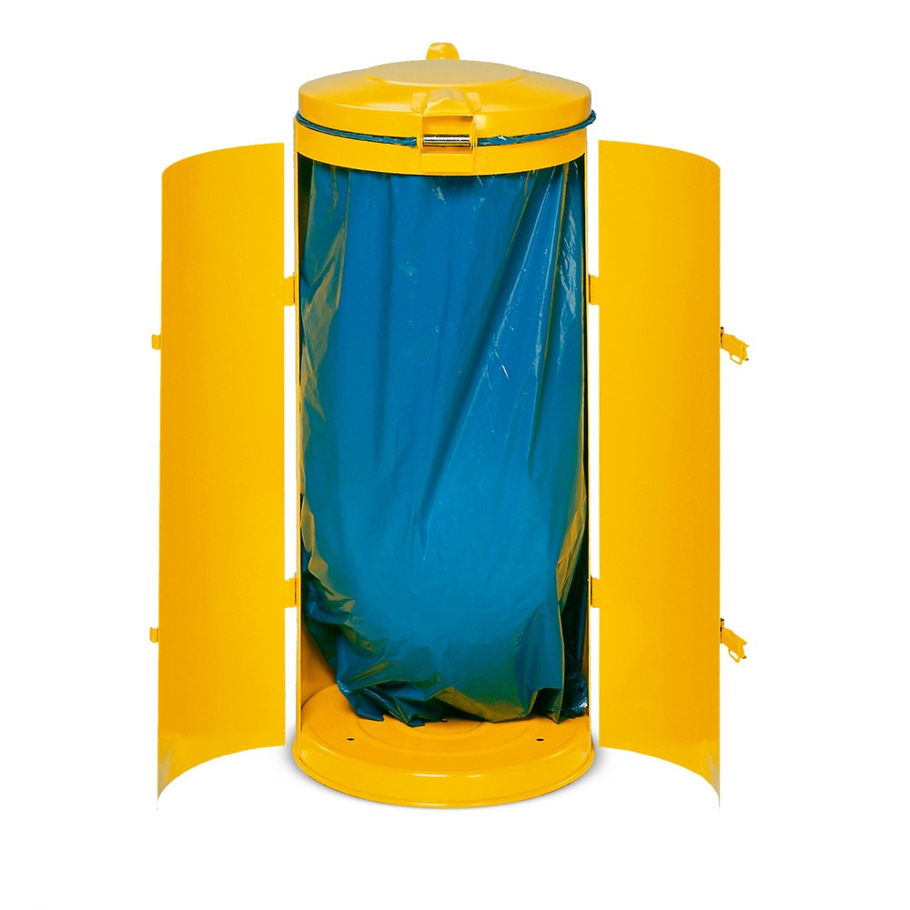 Produktabbildung Nr. 3: VAR® Wertstoffsammler, 120 Liter, Doppelflügeltür, verkehrsweiss