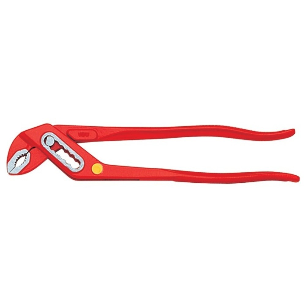 Produktabbildung: VBW Wasserpumpenzange L.150mm Spann-W.17mm pol.rot kordiert