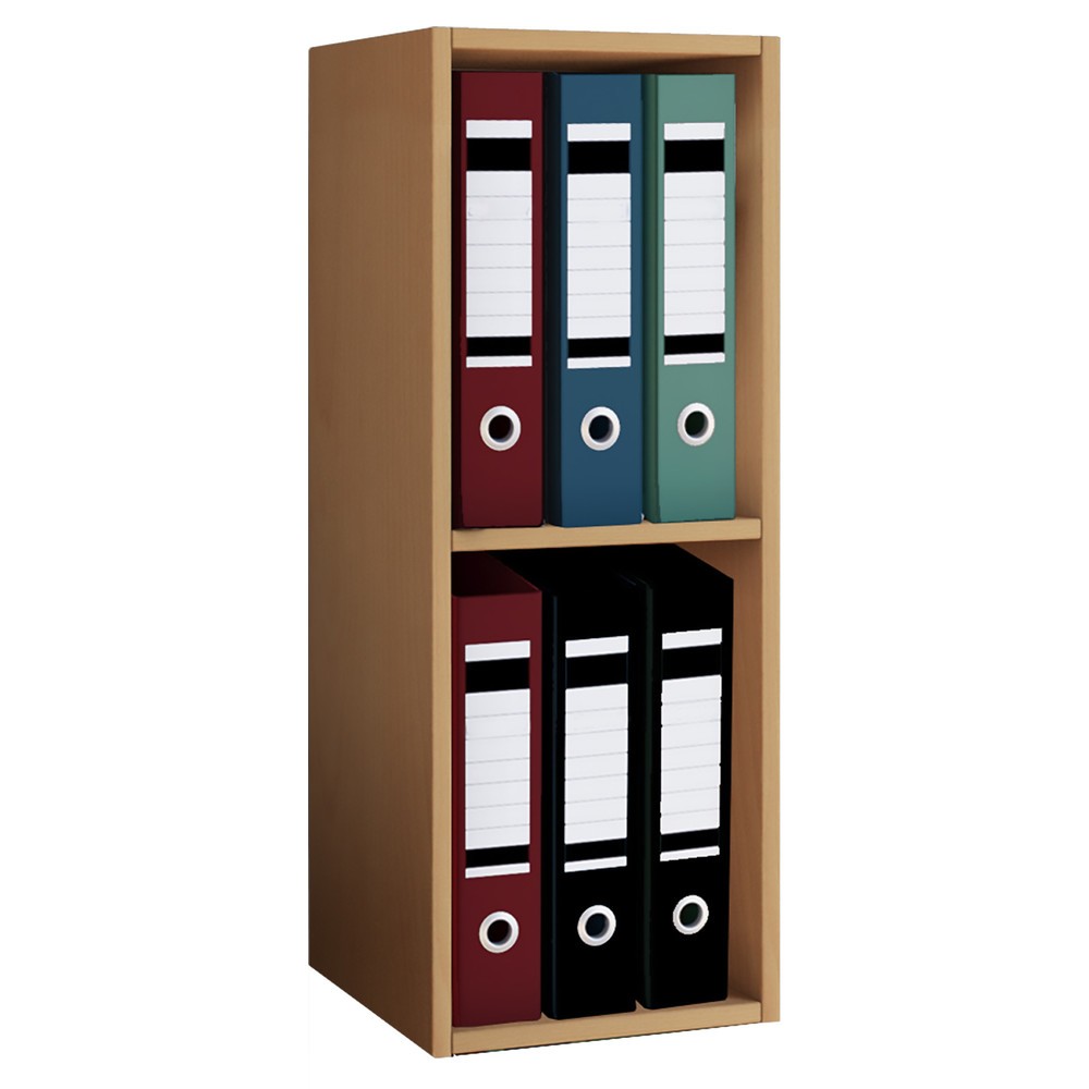 Produktabbildung: VCM Büro-Regal Offas 2-Fach, Buche