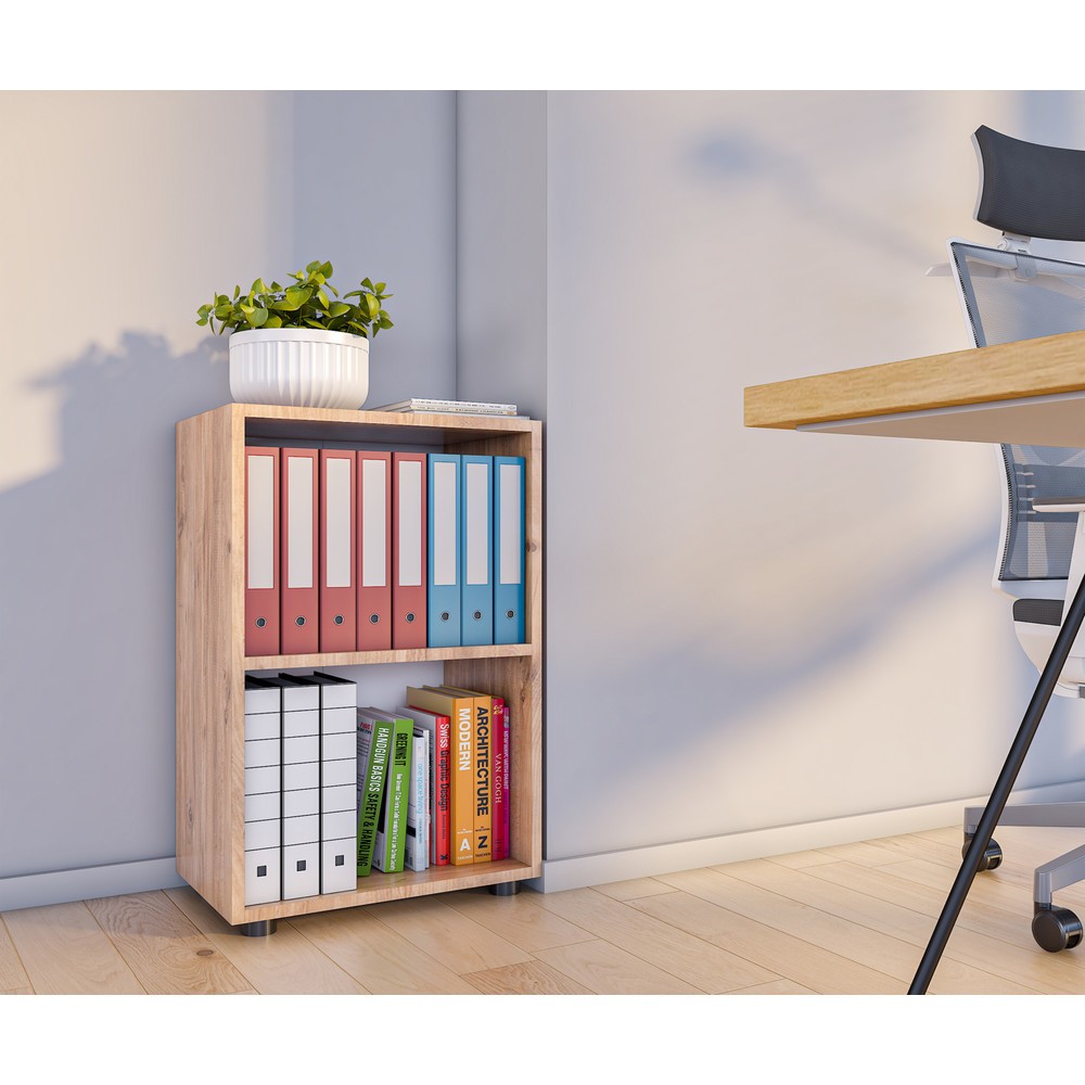 Produktabbildung Nr. 2: VCM Regal Ulas 2-fach, Honig-Eiche
