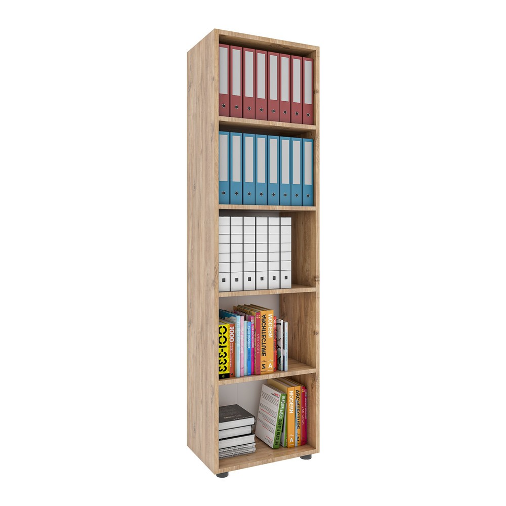 Produktabbildung Nr. 1: VCM Regal Ulas 5-fach, Honig-Eiche