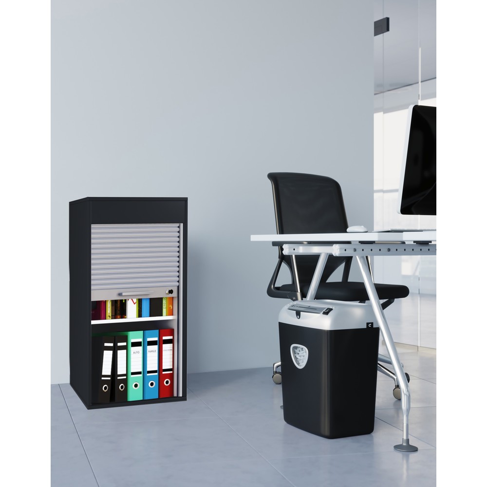 Produktabbildung Nr. 4: VCM Büroschrank Aktos L, schwarz
