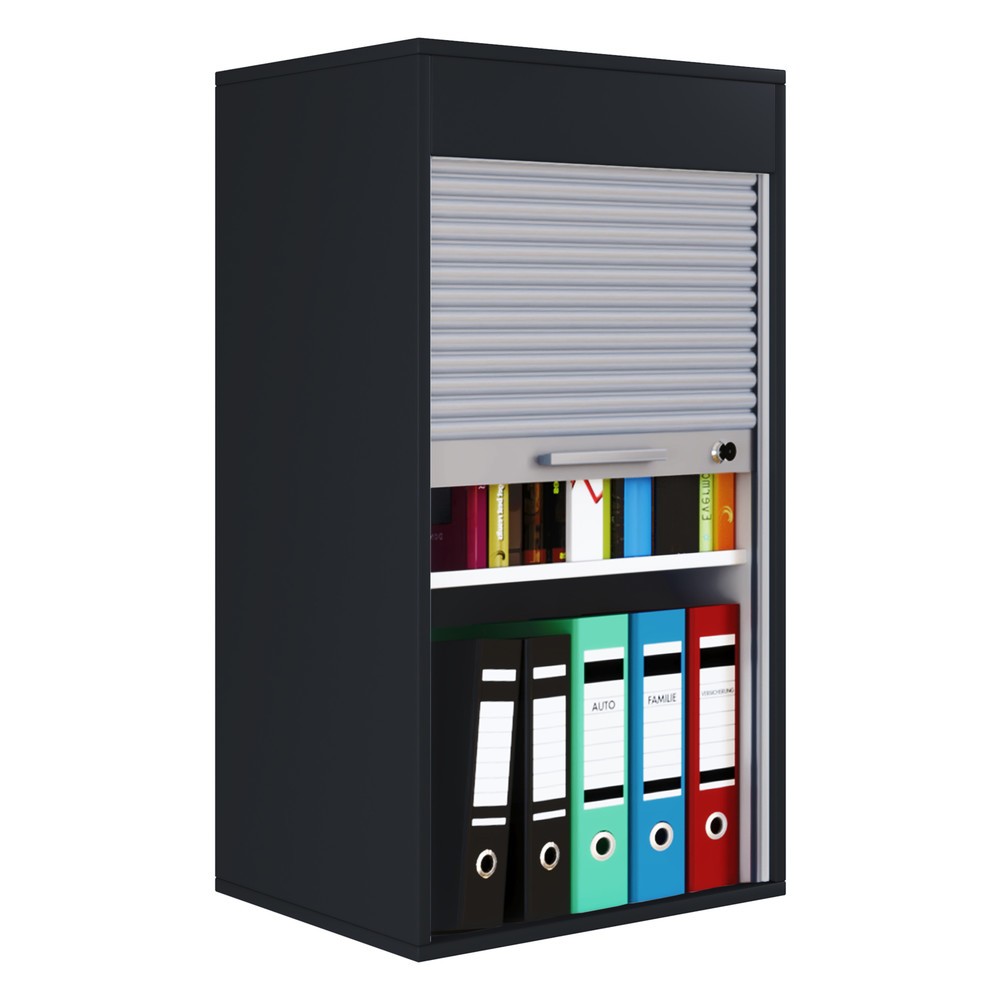 Produktabbildung Nr. 6: VCM Büroschrank Aktos L, schwarz
