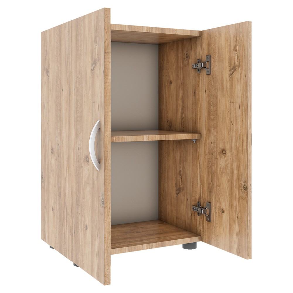 Produktabbildung Nr. 4: VCM Büroschrank Ulas 2-fach, Honig-Eiche