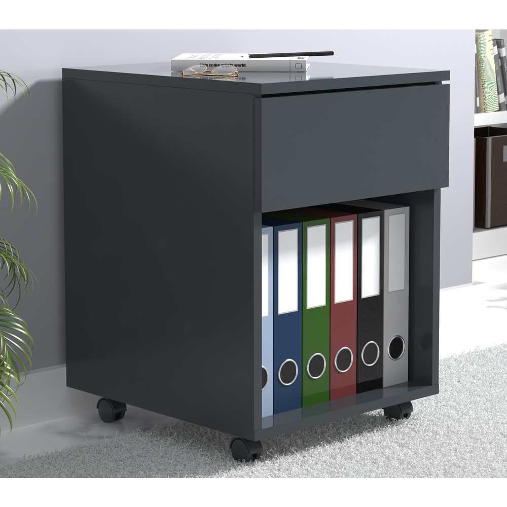 Produktabbildung Nr. 3: VCM Rollcontainer Dalosa 45 1-SB, anthrazit