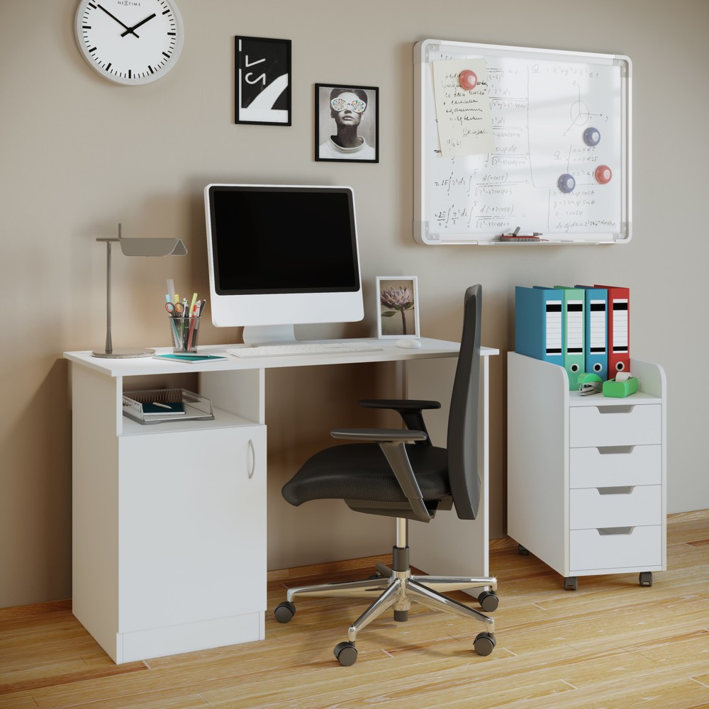 Produktabbildung Nr. 3: VCM Rollcontainer Konal Mini, weiss