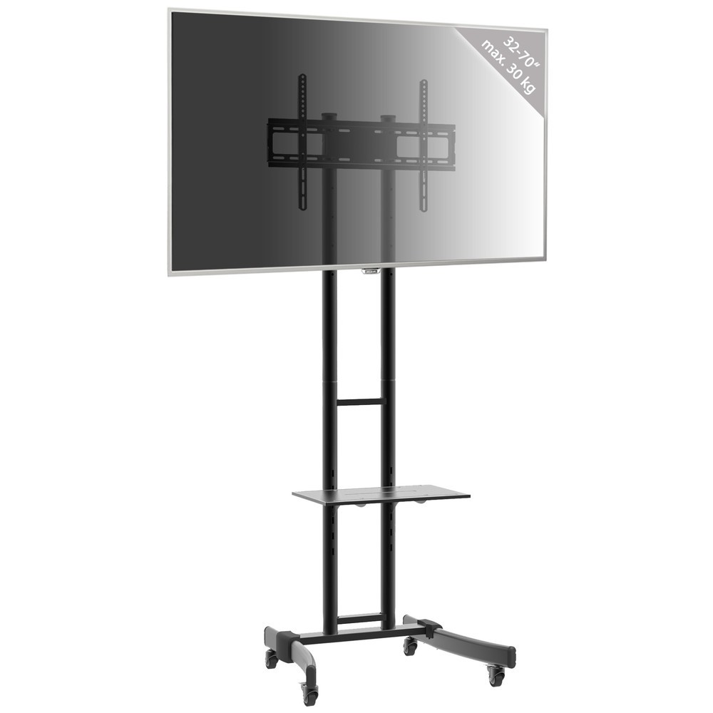 Produktabbildung Nr. 2: VCM TV-Standfuss B-MS 190 höhenverstellbar, schwarz