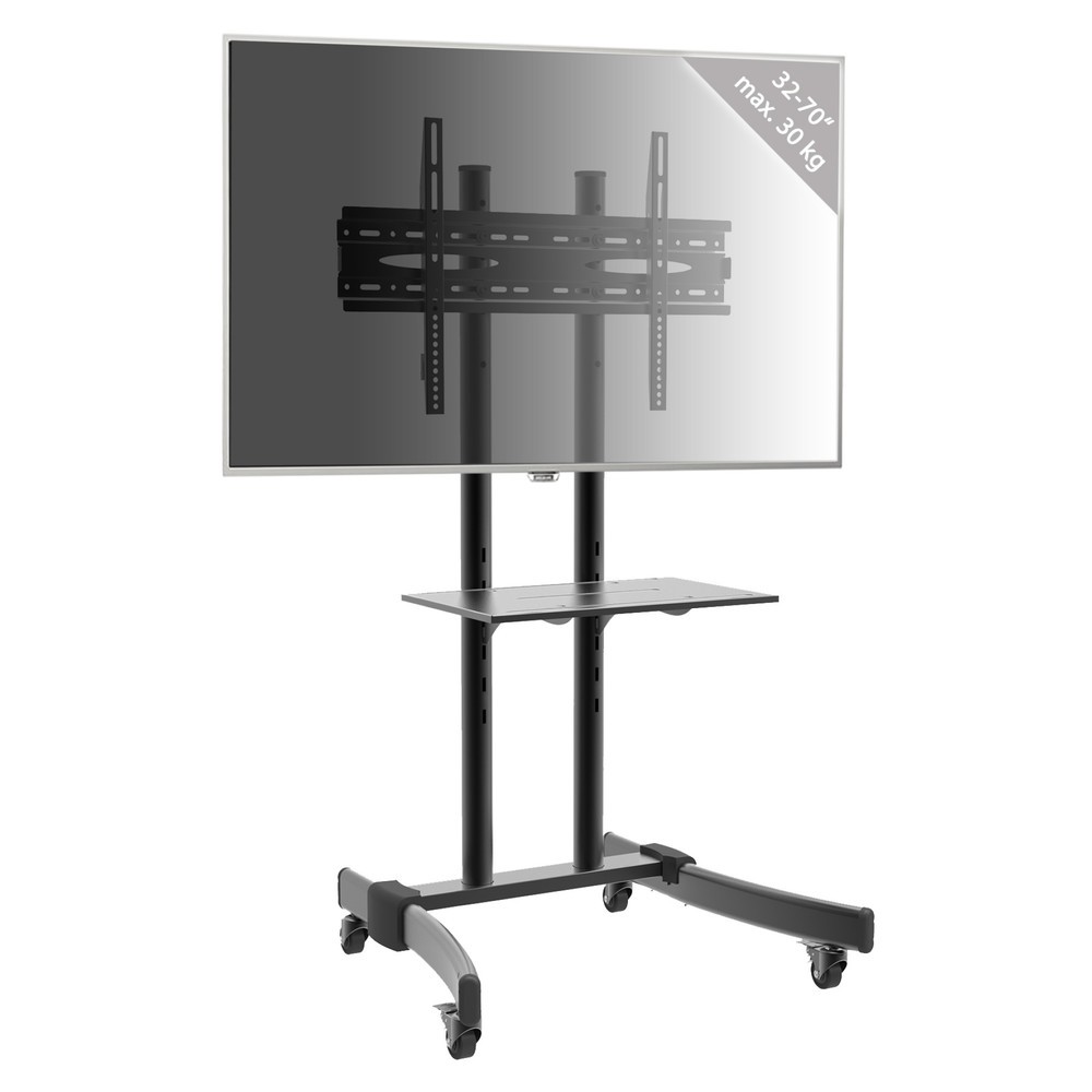 Produktabbildung Nr. 3: VCM TV-Standfuss B-MS 125 höhenverstellbar, schwarz