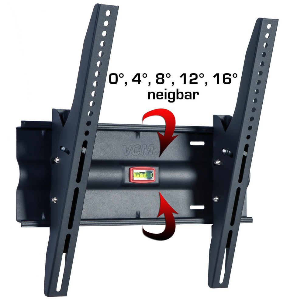 Produktabbildung Nr. 3: VCM Wandhalterung WN110, schwarz