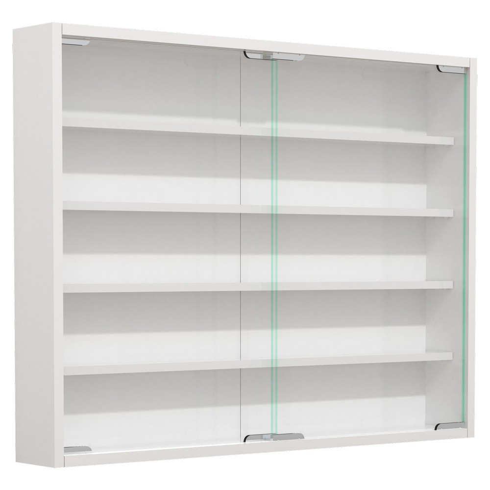 Produktabbildung Nr. 5: VCM Wandvitrine Agisa L, weiss
