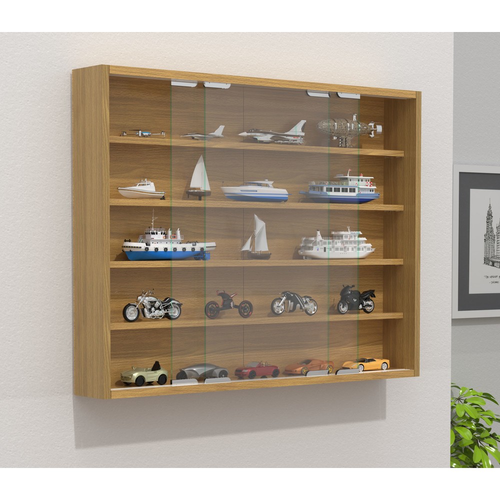 Produktabbildung Nr. 2: VCM Wandvitrine Agisa L, Buche
