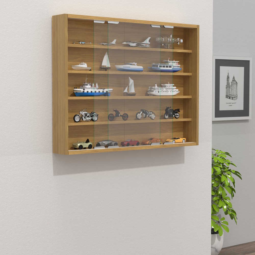 Produktabbildung Nr. 3: VCM Wandvitrine Agisa L, Buche