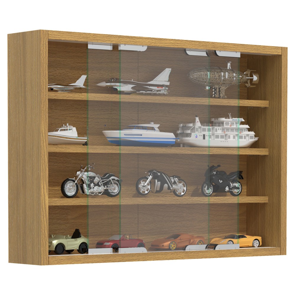Produktabbildung: VCM Wandvitrine Agisa M, Buche