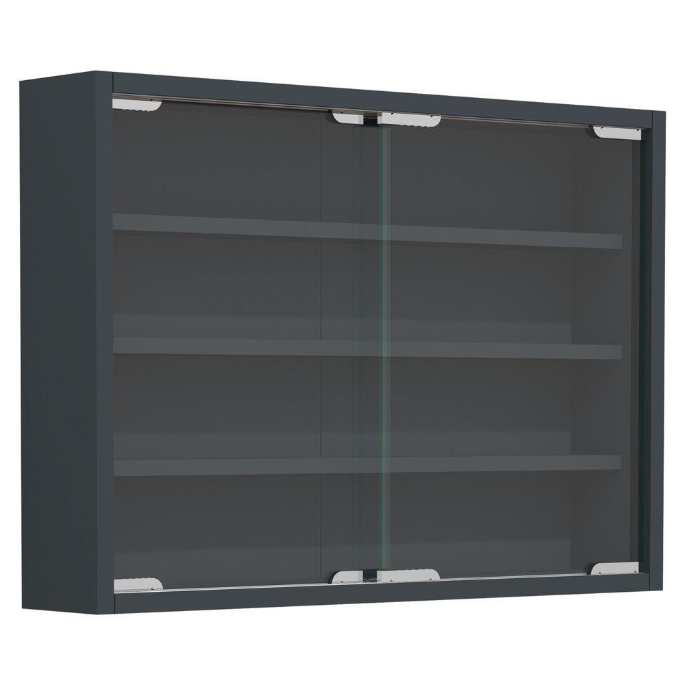 Produktabbildung Nr. 5: VCM Wandvitrine Agisa M, anthrazit