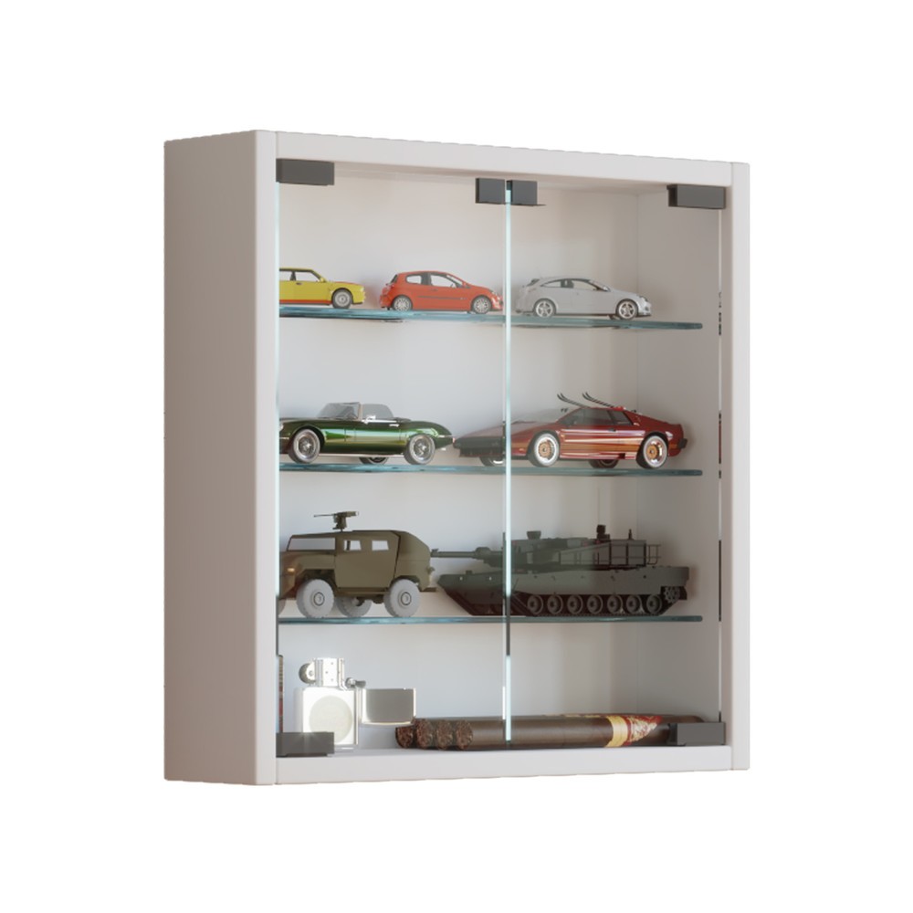 Produktabbildung Nr. 1: VCM Wandvitrine Mandosa S, weiss