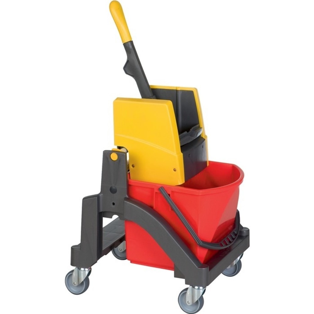 Produktabbildung: VERMOP Reinigungswagen Eimer 1 x 17l u.Presse Ku