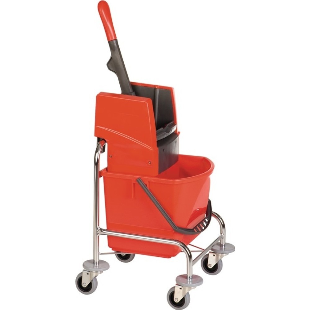 Produktabbildung: VERMOP Reinigungswagen Eimer 1 x 17l u.Presse STA